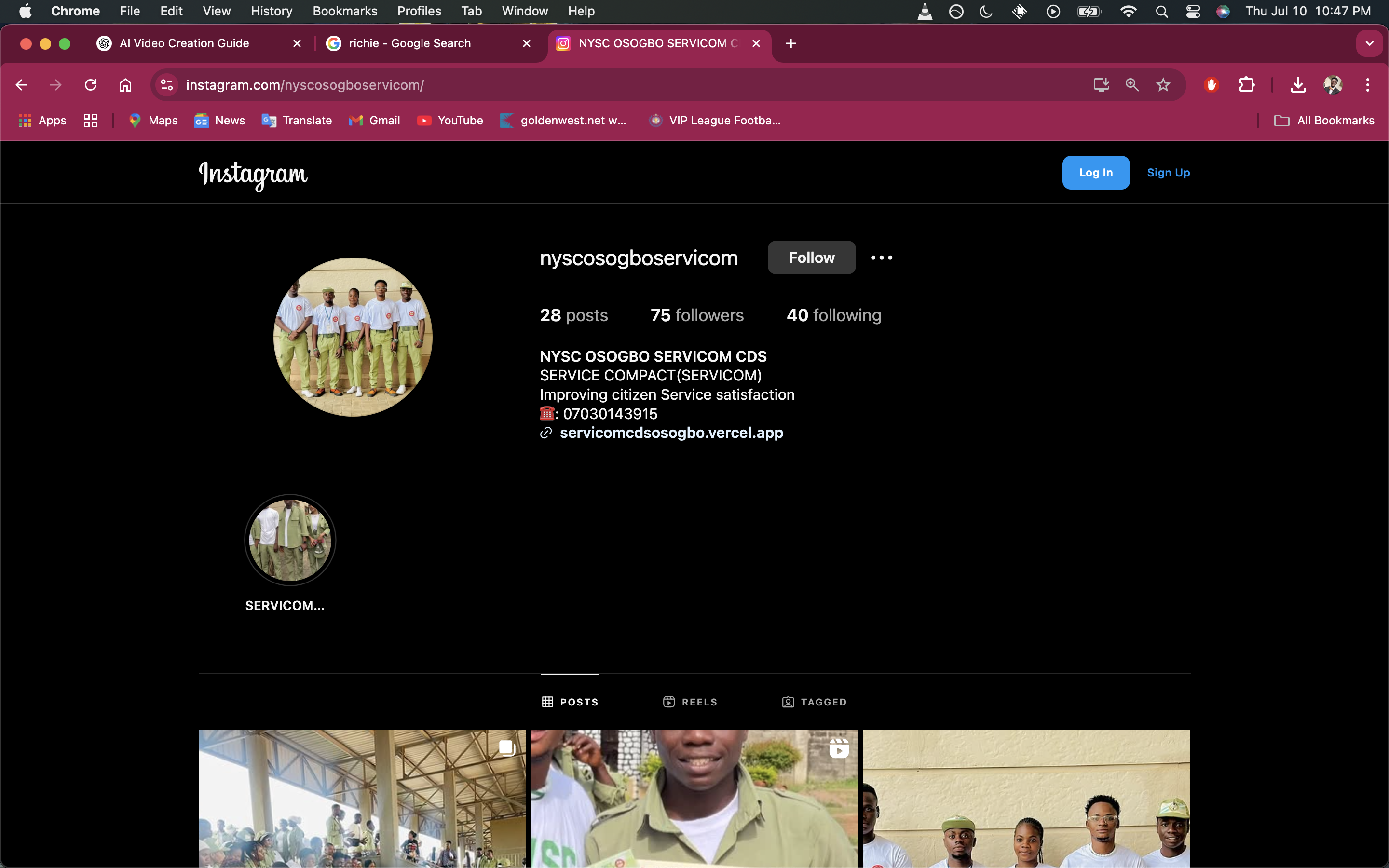Digital Presence